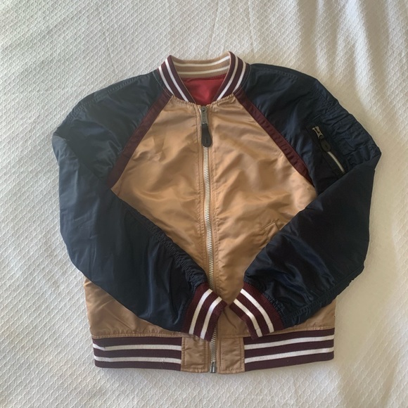 SOLD Alpha Industries reversible bomber jacket - Picture 1 of 6